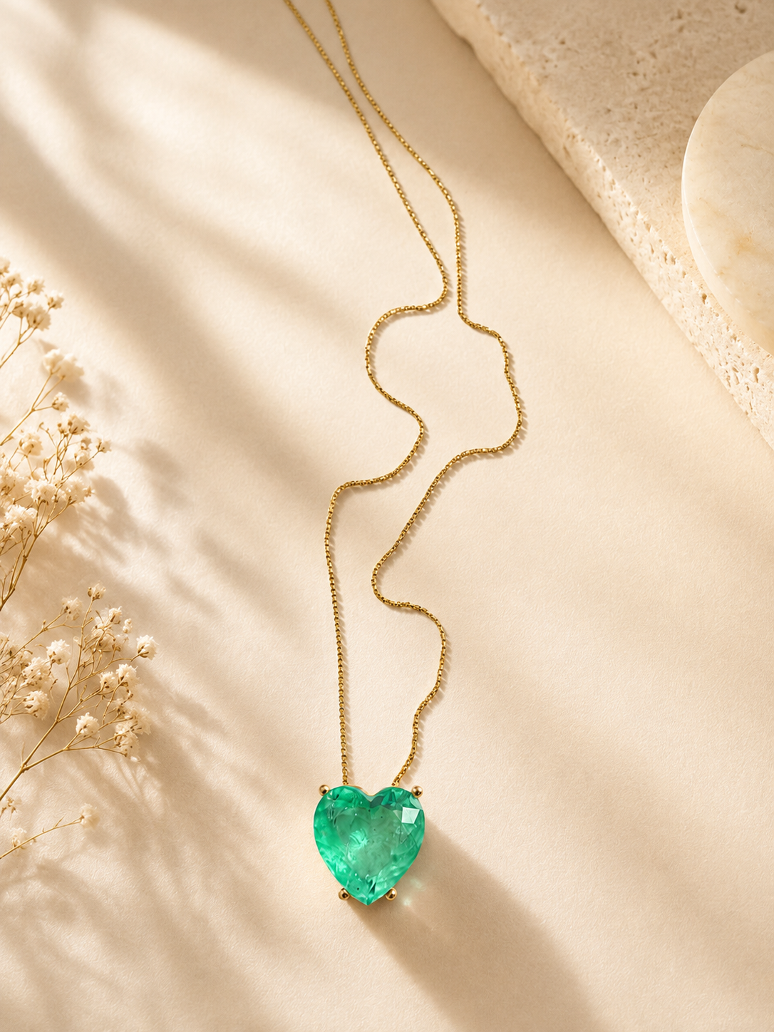 Fusion CZ Heart Necklace