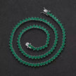 Tennis Necklace Green