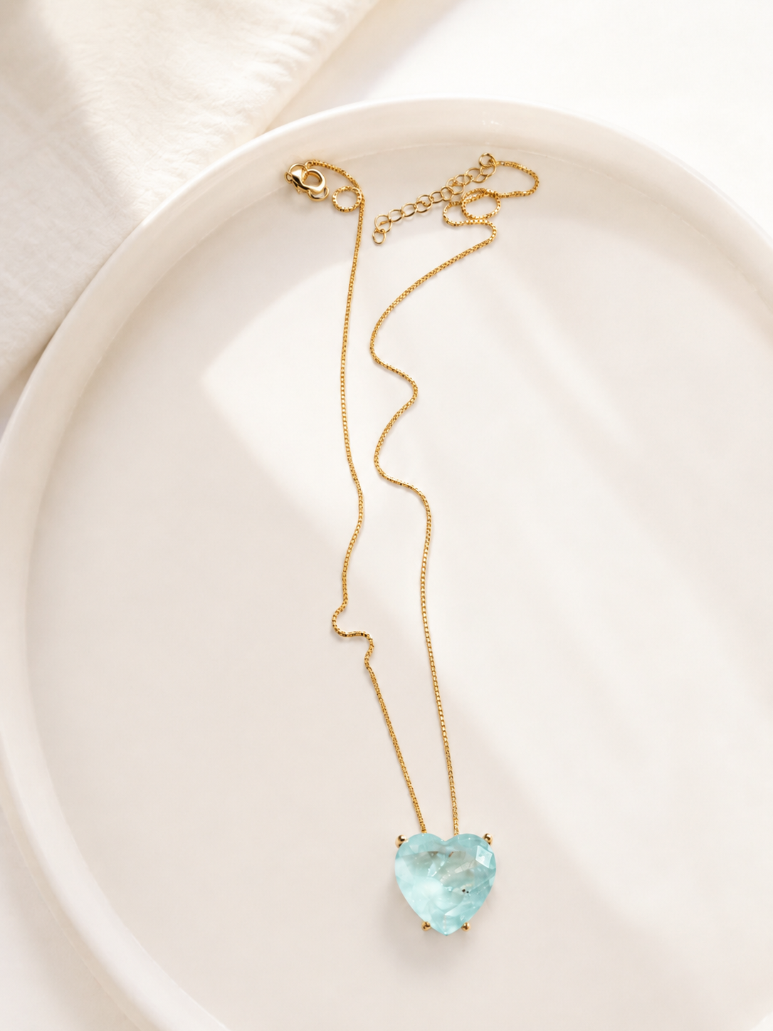 Fusion CZ Heart Necklace