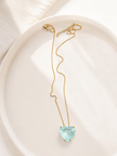 Fusion CZ Heart Necklace