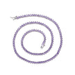 Tennis Necklace Purple